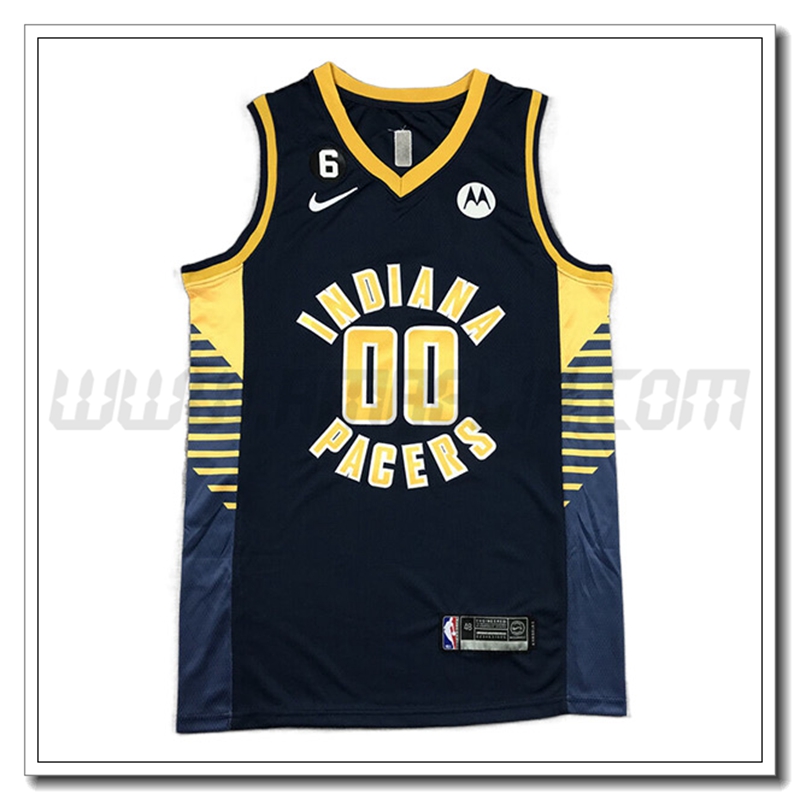 Maglia Indiana Pacers (MATHURIN #00) 2022/23 Nero