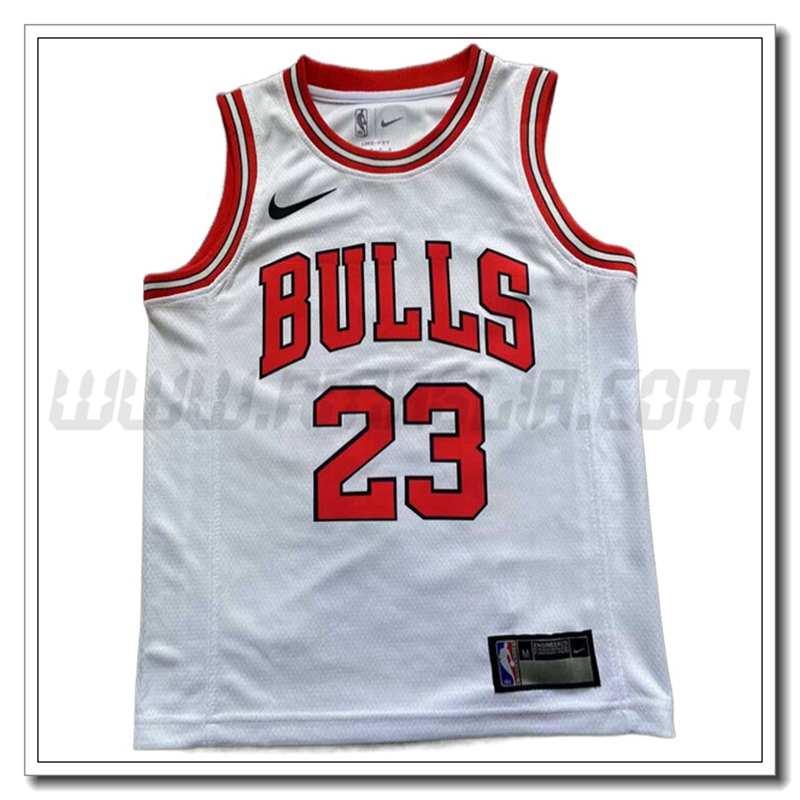 Maglia Chicago Bulls (JORDAN #23) 2022/23 Bianco
