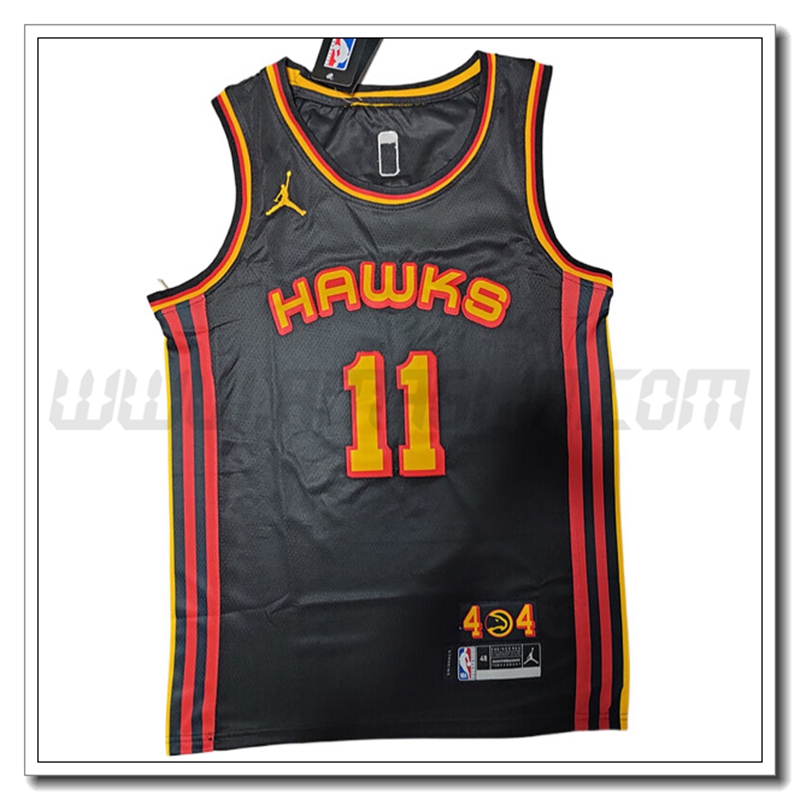 Maglia Atlanta Hawks (YOUNG #11) 2022/23 Nero