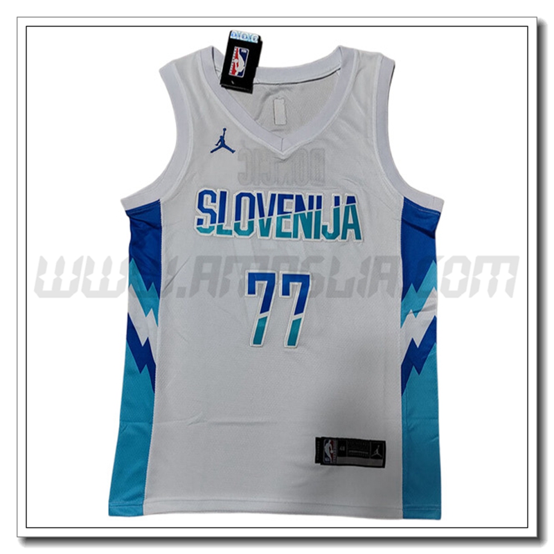 Maglia Dallas Mavericks (DONČIĆ #77) 2022/23 Rosso