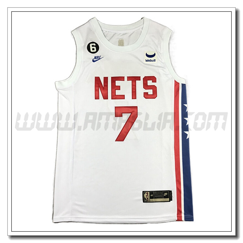 Maglia Brooklyn Nets (DURANT #7) 2022/23 Bianco