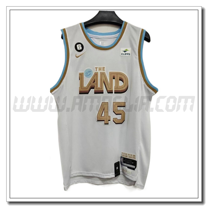 Maglia Cleveland Cavaliers (MITCHELL #45) 2022/23 Bianco
