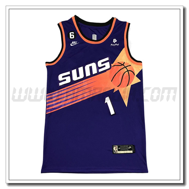 Maglia Phoenix Suns (BOOKER #1) 2022/23 Viola