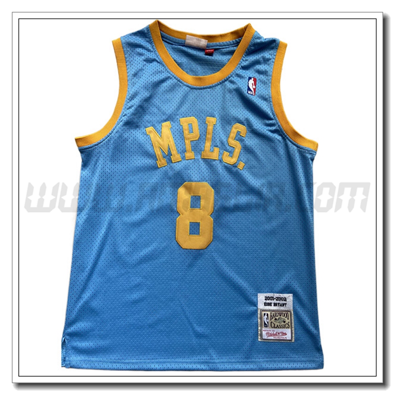 Maglia Los Angeles Lakers (BRYANT #8) 2022/23 Blu