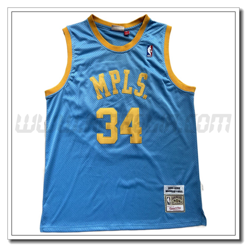 Maglia Los Angeles Lakers (BRYANT #34) 2022/23 Azzurro