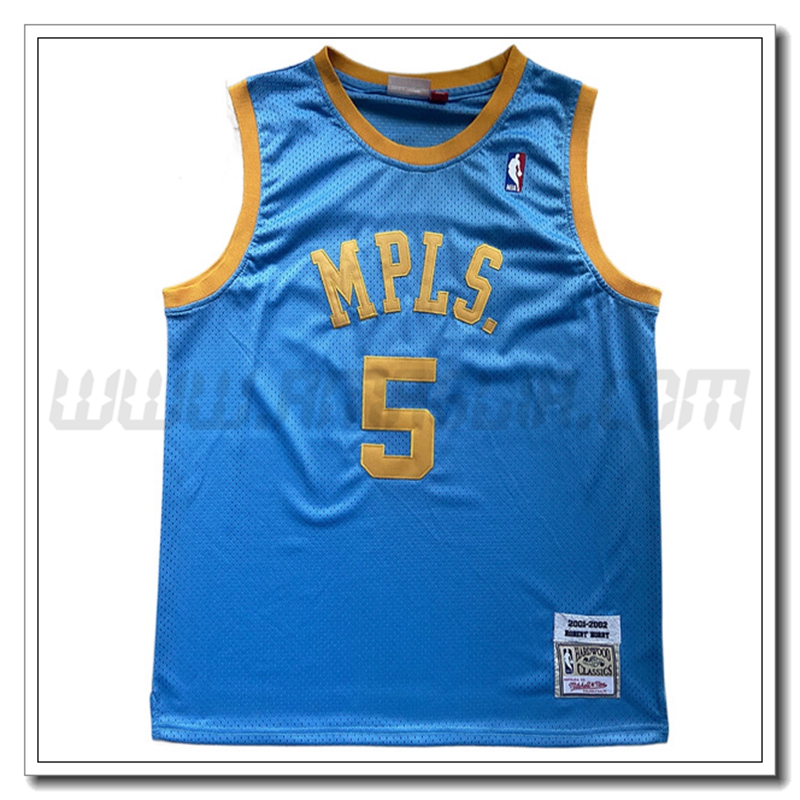 Maglia Los Angeles Lakers (BRYANT #5) 2022/23 Azzurro