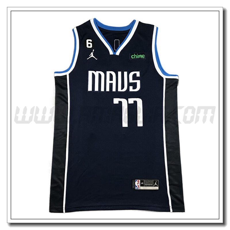 Maglia Dallas Mavericks (BRYANT #77) 2022/23 Nero