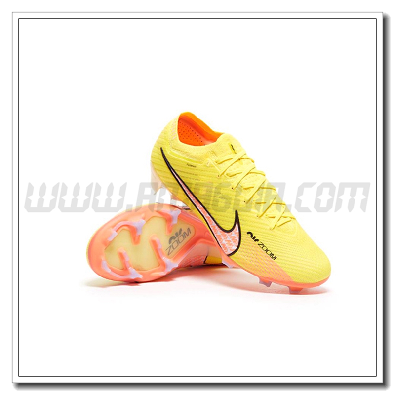 Nike Scarpe da Calcio Air Zoom Mercurial Low Gang Vapor XV Elite FG Giallo