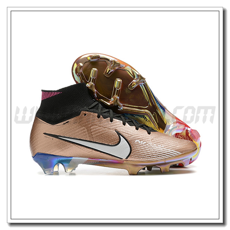 Nike Scarpe da Calcio Air Zoom Mercurial High Gang Superfly IX Elite FG Marrone