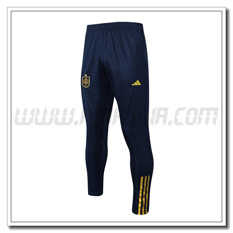 Pantaloni Allenamento Spagna Blu Marino 2022 2023