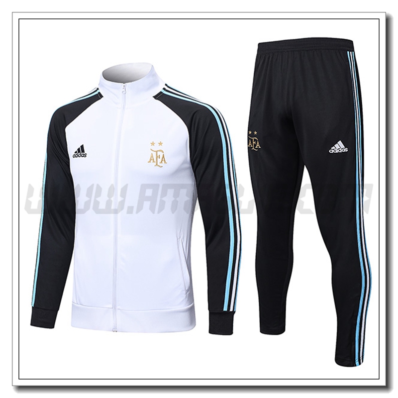 Tuta Allenamento Giacca Argentina Bianco 2022 2023