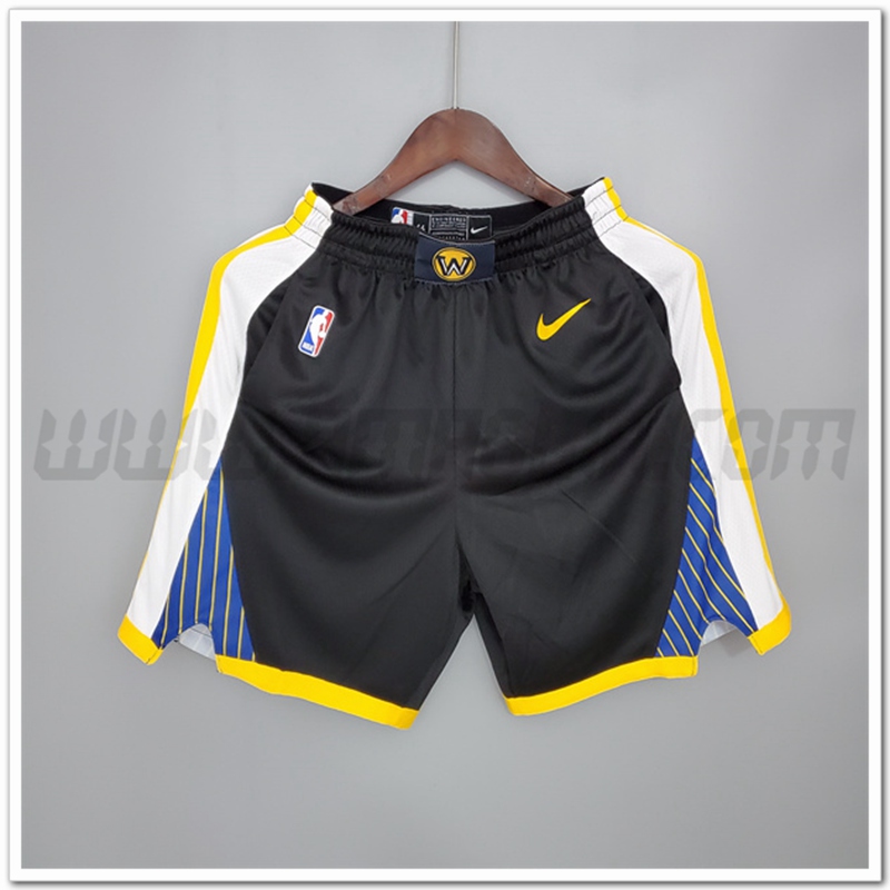 Pantaloncini NBA Golden State Warriors Nero