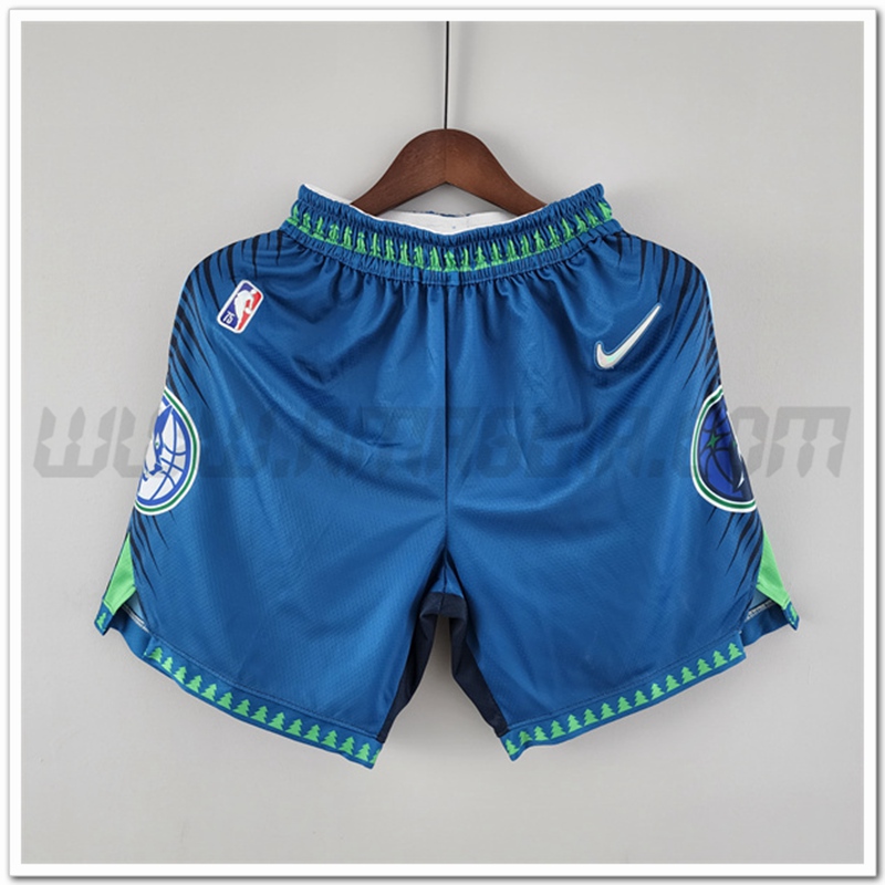 Pantaloncini NBA Minnesota Timberwolves 2022 Citta