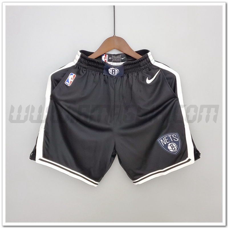 Pantaloncini NBA Brooklyn Nets Nero
