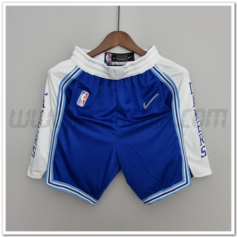 Pantaloncini NBA Los Angeles Lakers Blu 75°anniversario