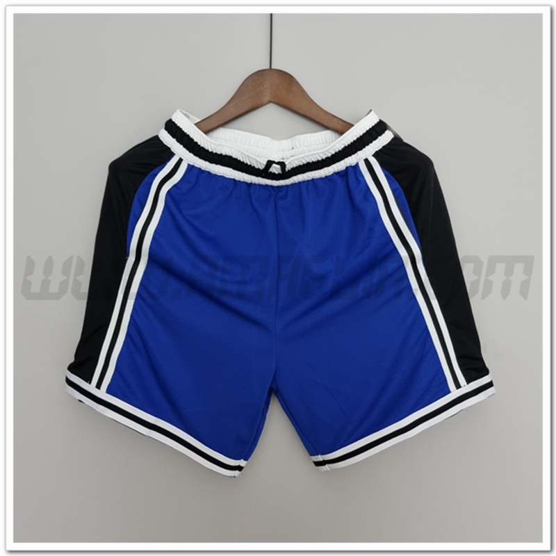 Pantaloncini NBA Los Angeles Clippers 2022 Blu/Nero Us Training