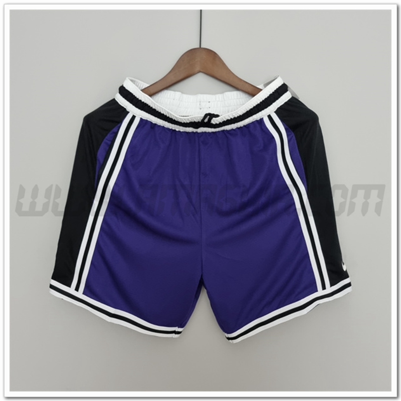 Pantaloncini NBA Los Angeles Lakers 2022 Porpora/Nero Us Training