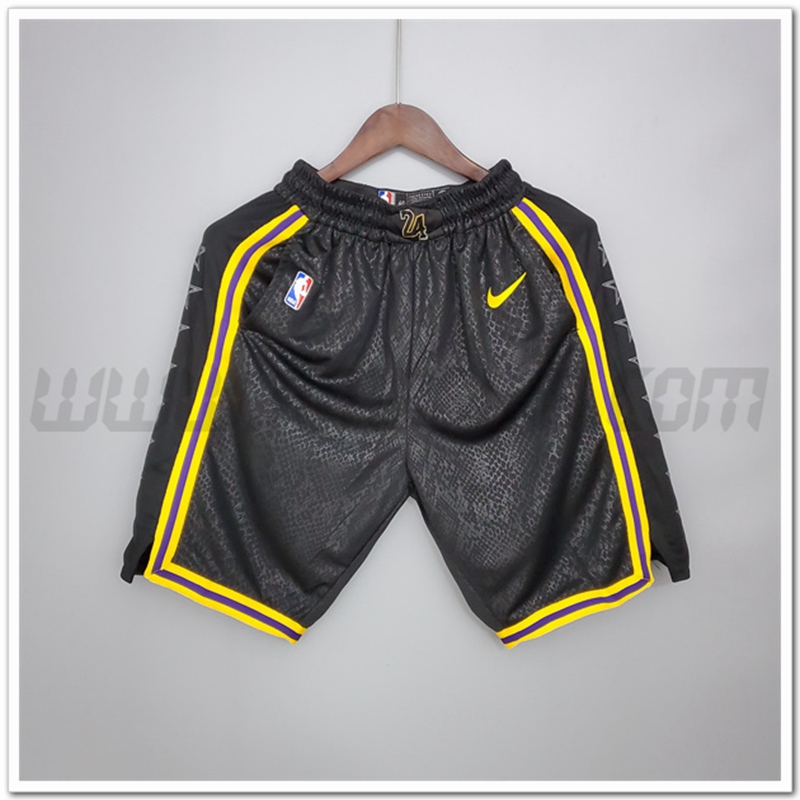 Pantaloncini NBA Los Angeles Lakers Nero