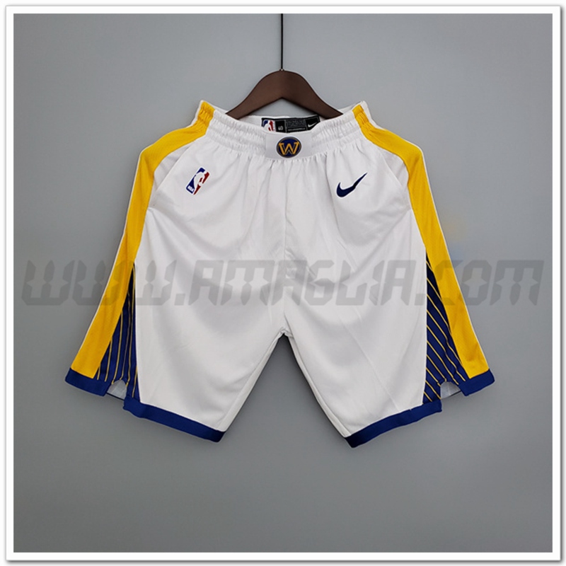 Pantaloncini NBA Los Angeles Lakers Bianco