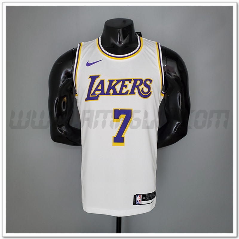 Maglia Los Angeles Lakers (Anthony #7) Bianco