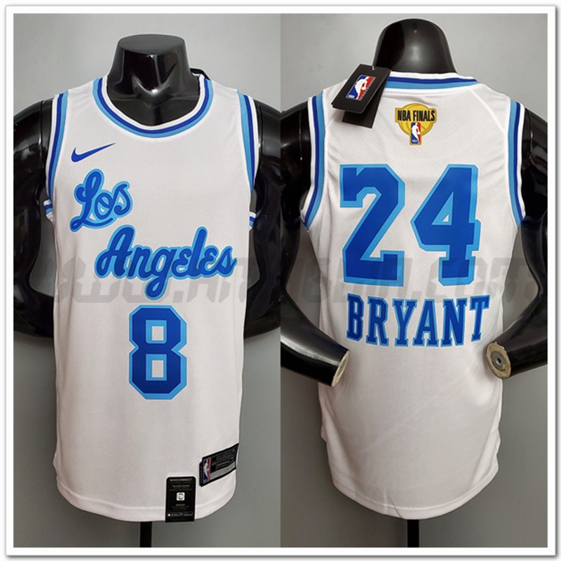 Maglia Los Angeles Lakers Before (Bryant #8) After (Bryant #24) Bianco