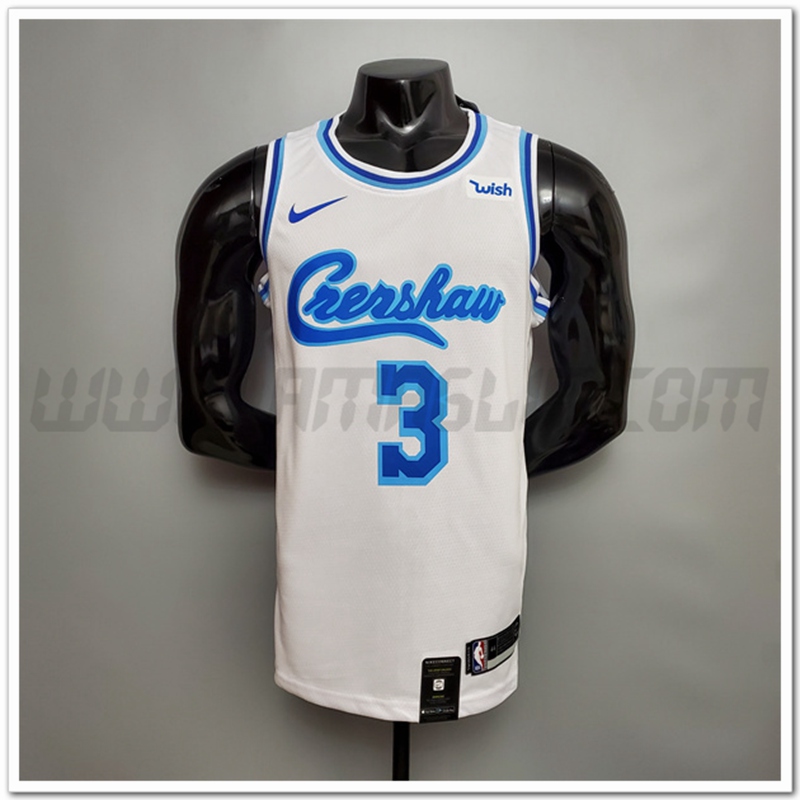 Maglia Los Angeles Lakers (Davis #3) Bianco