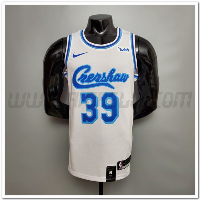 Maglia Los Angeles Lakers (Howard #39) Bianco