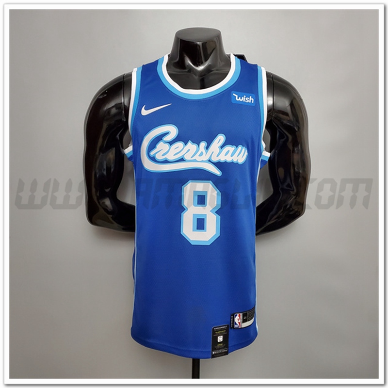 Maglia Los Angeles Lakers (Bryant #8) Blu
