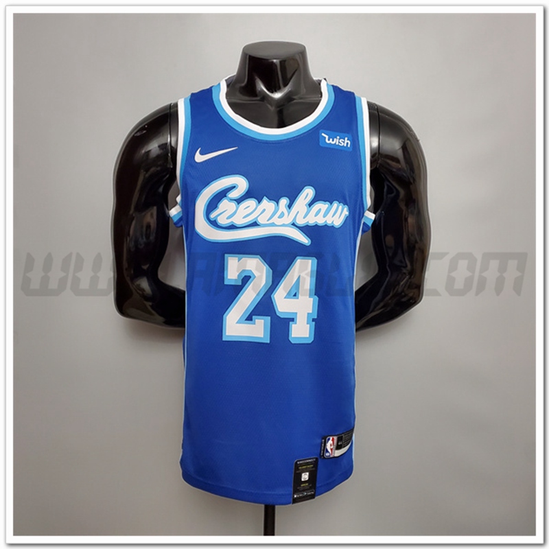 Maglia Los Angeles Lakers (Bryant #24) Blu
