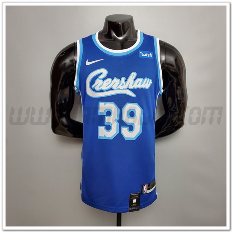 Maglia Los Angeles Lakers (Howard #39) Blu