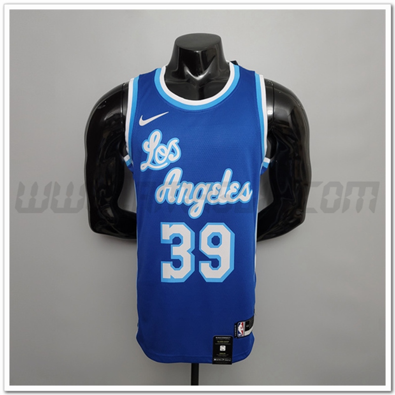 Maglia Los Angeles Lakers (Howard #39) Blu Retro Night