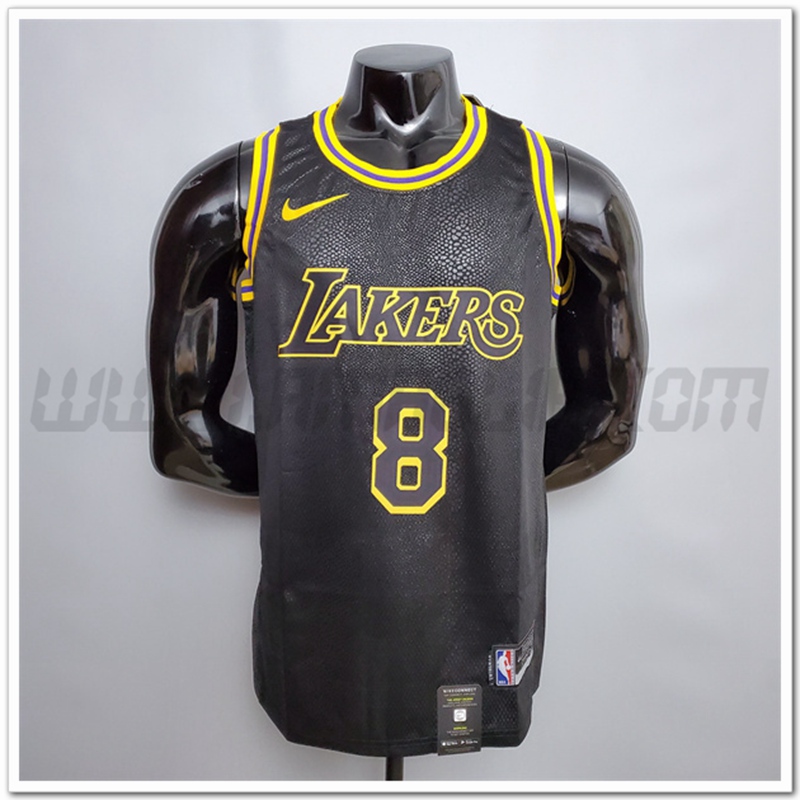 Maglia Los Angeles Lakers Before (Bryant #8) After (Bryant #24) Nero