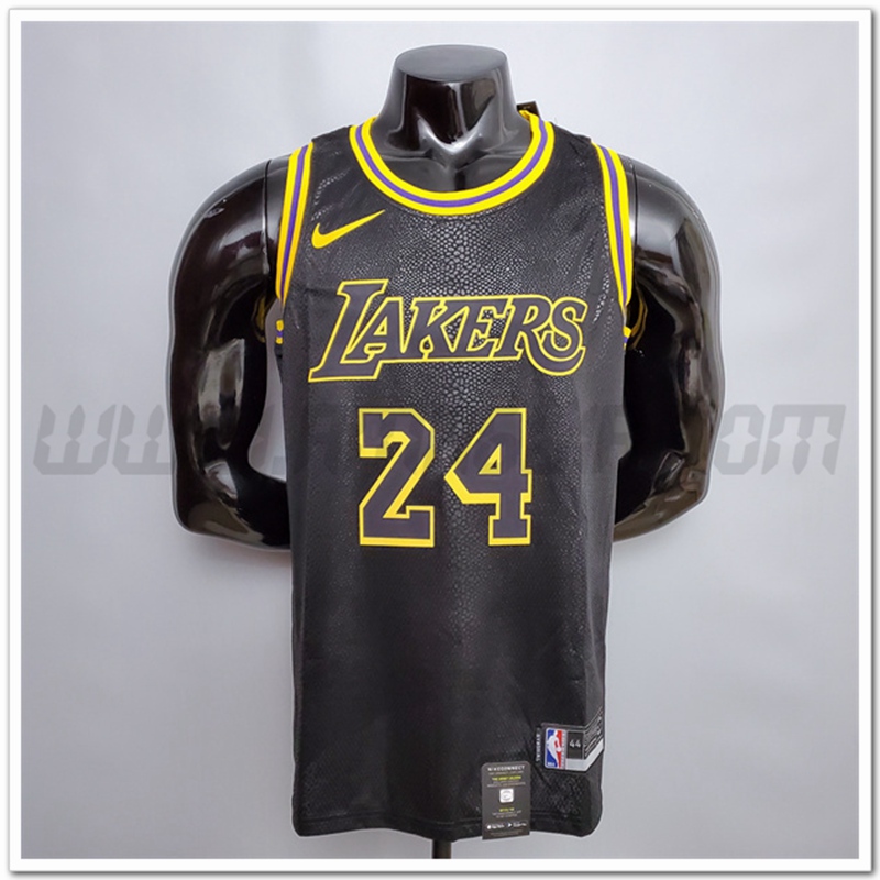 Maglia Los Angeles Lakers (Bryant #24) Nero