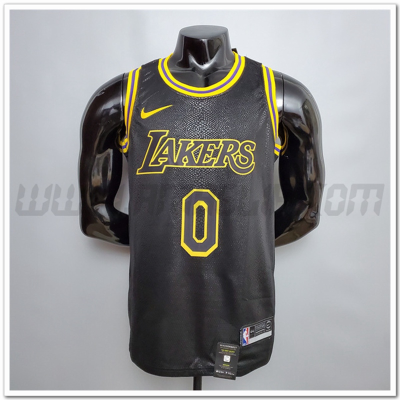 Maglia Los Angeles Lakers (Kuzma #0) Nero