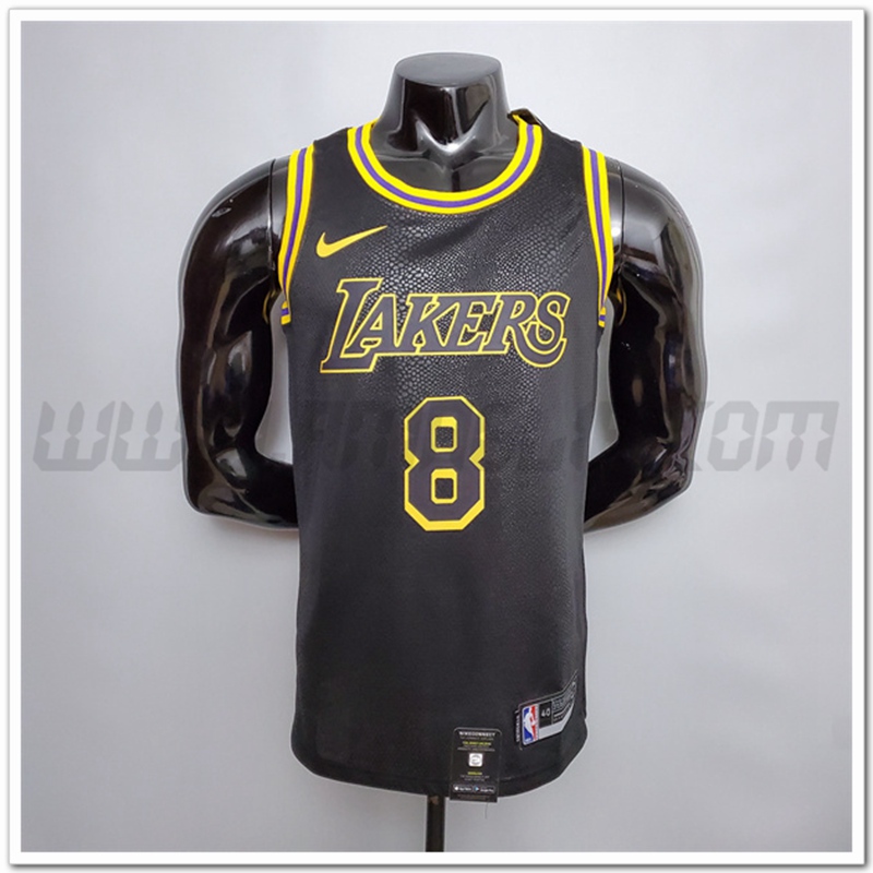 Maglia Los Angeles Lakers (Bryant #8) Nero