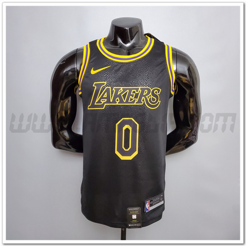 Maglia Los Angeles Lakers (Kuzma #0) Nero