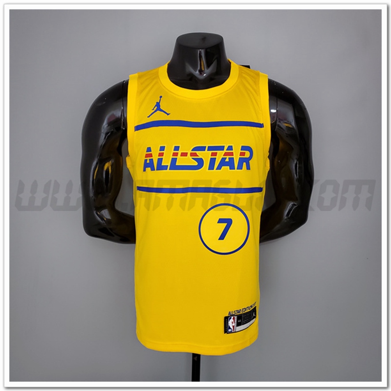 Maglia All-Star (Brown #7) 2021 Giallo
