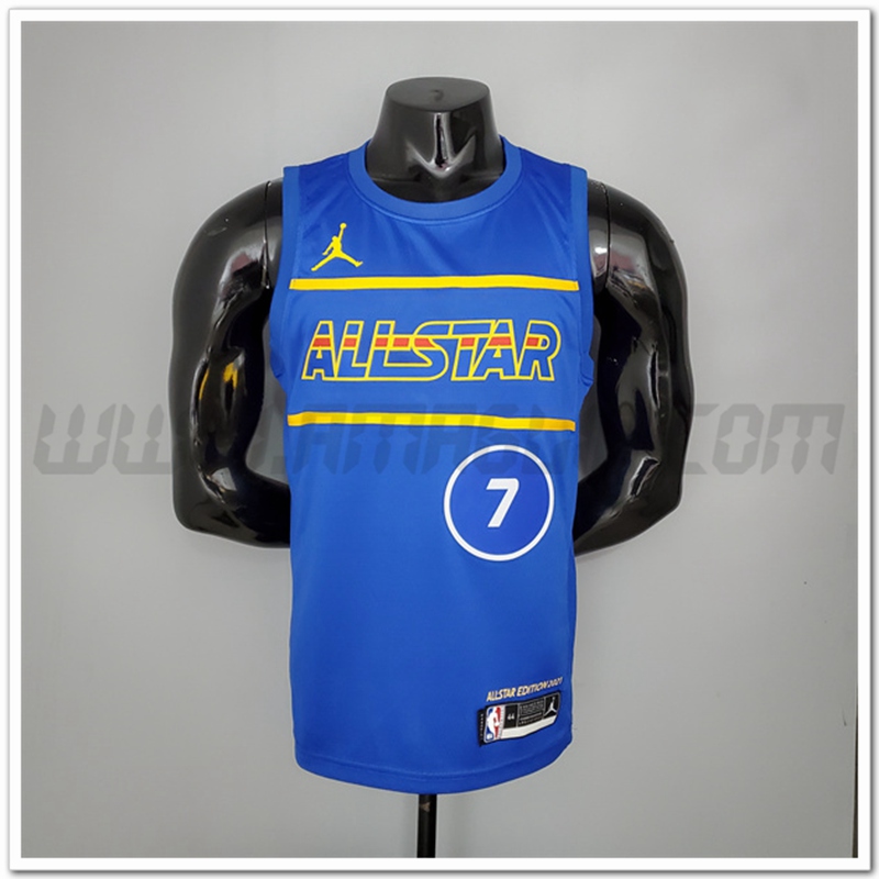 Maglia All-Star (Durant #7) 2021 Blu
