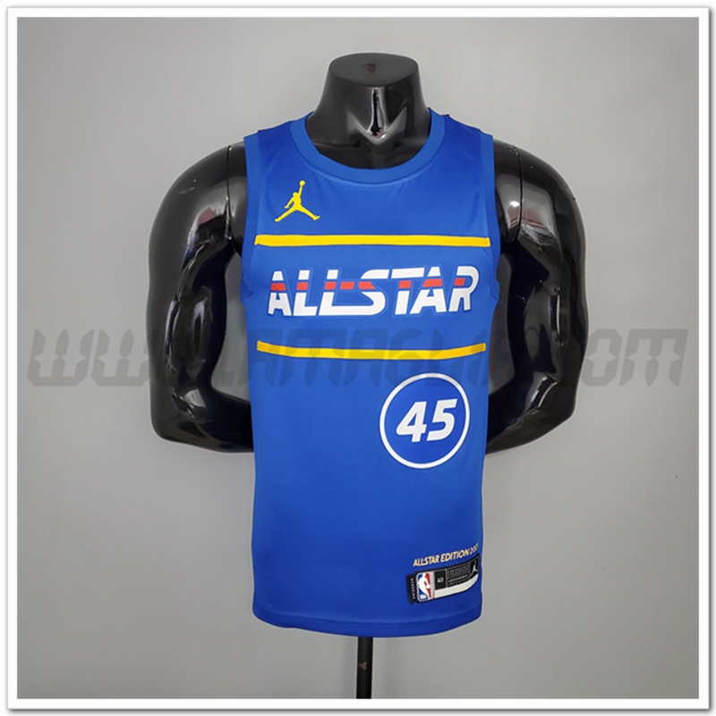 Maglia All-Star (Mitchell #45) 2021 Blu