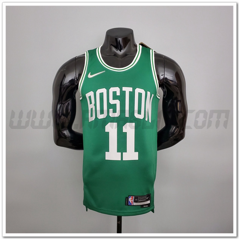 Maglia Boston Celtics (Irving #11) Verde 75°anniversario