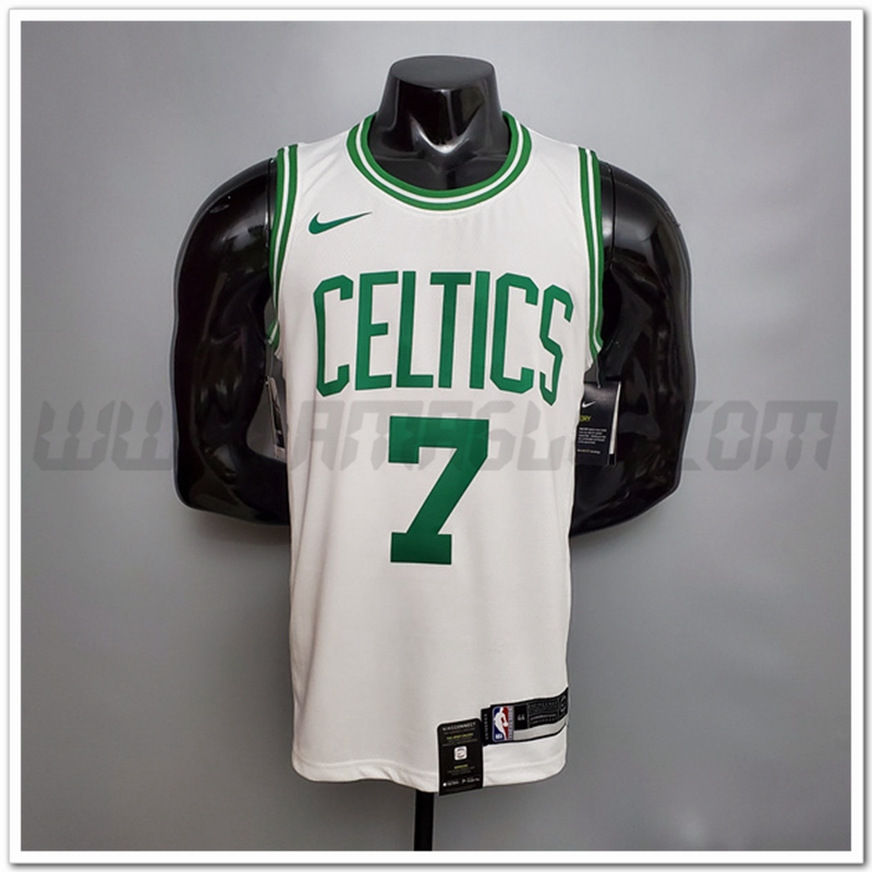 Maglia Boston Celtics (Brown #7) Bianco