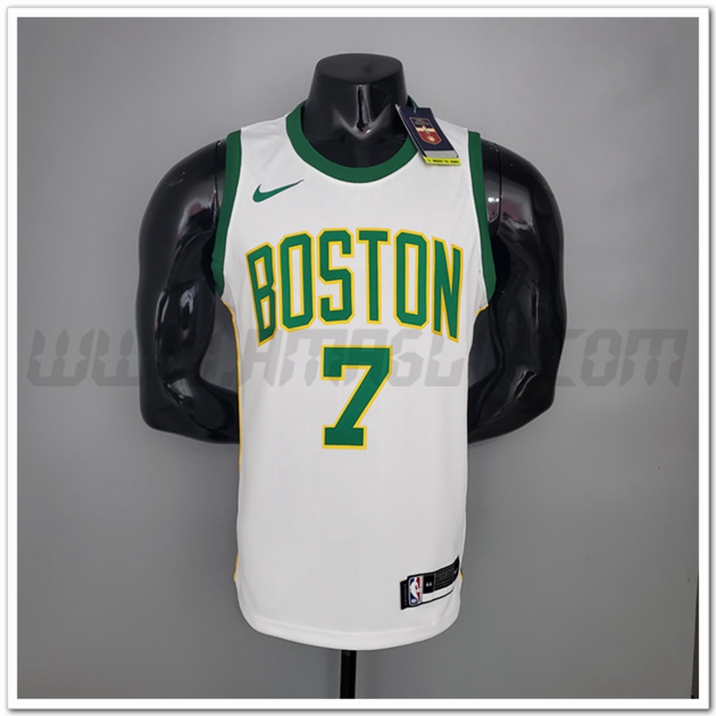 Maglia Boston Celtics (Brown #7) Platinum Limitata