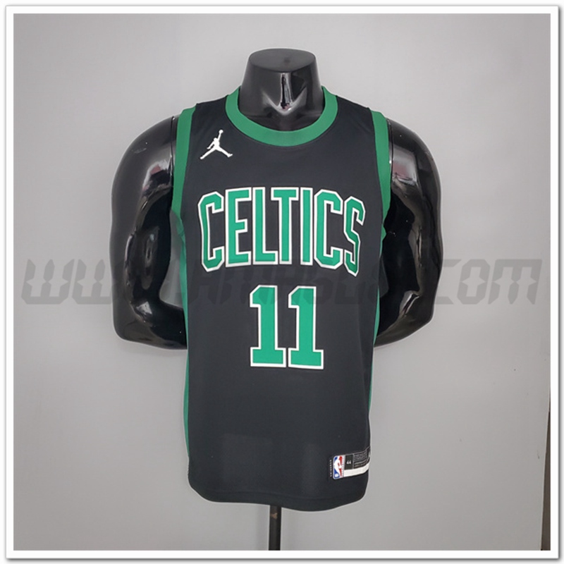Maglia Boston Celtics (Irving #11) Nero Jordan Theme