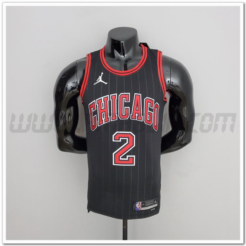 Maglia Chicago Bulls (Ball #2) Nero 75°anniversario