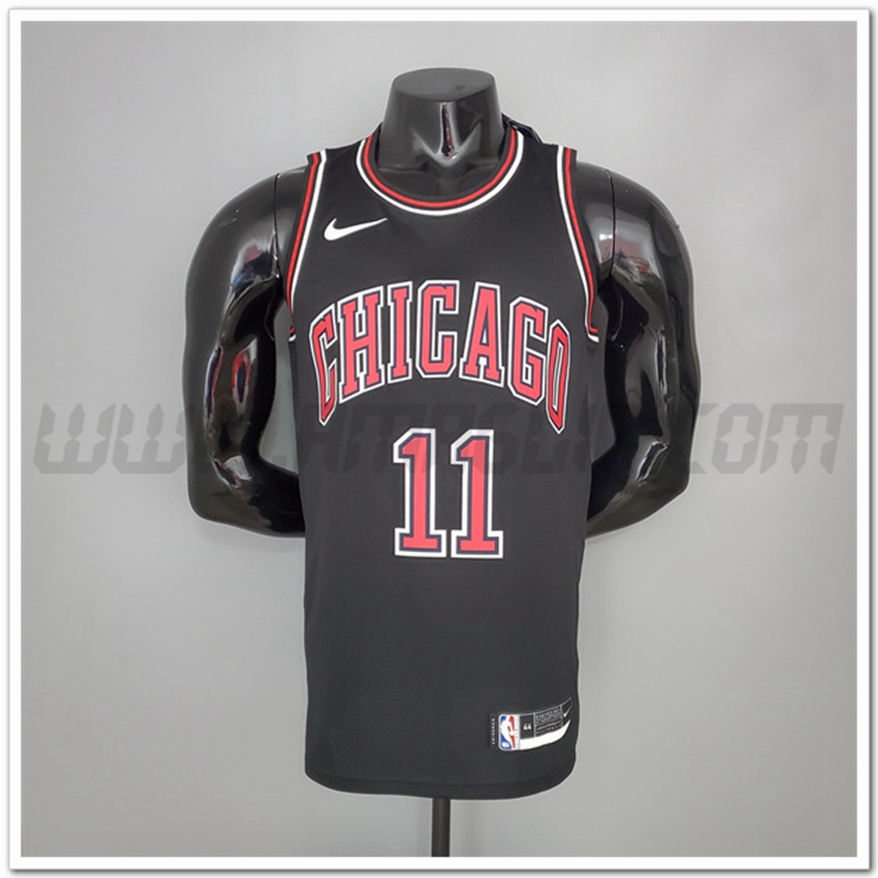Maglia Chicago Bulls (Derozan #11) Nero