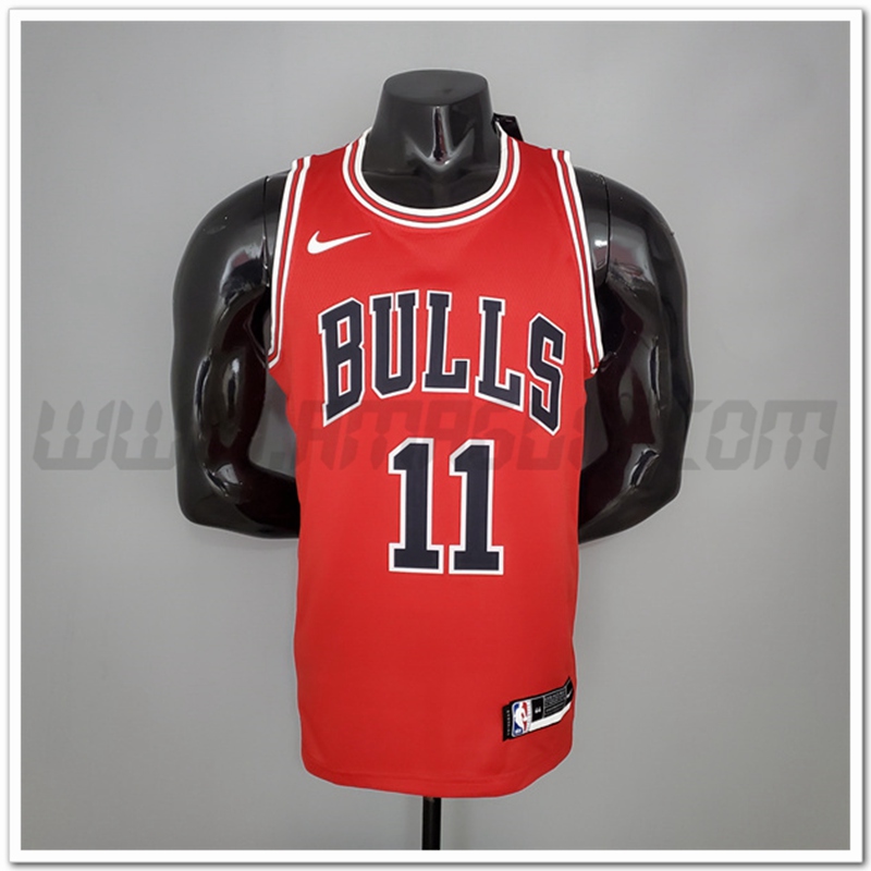 Maglia Chicago Bulls (Derozan #11) Rosso