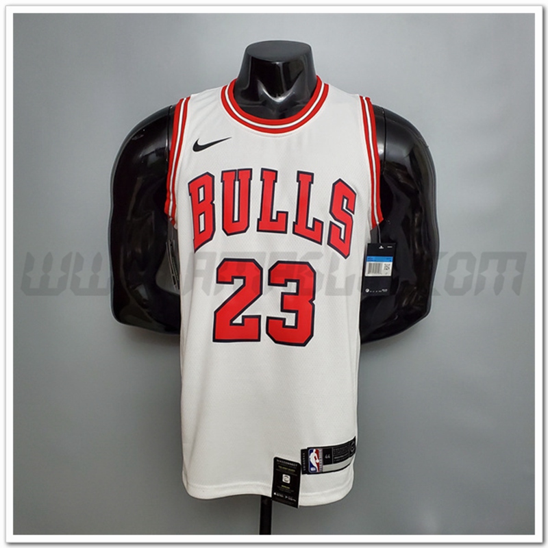 Maglia Chicago Bulls (Jordan #23) Bianco