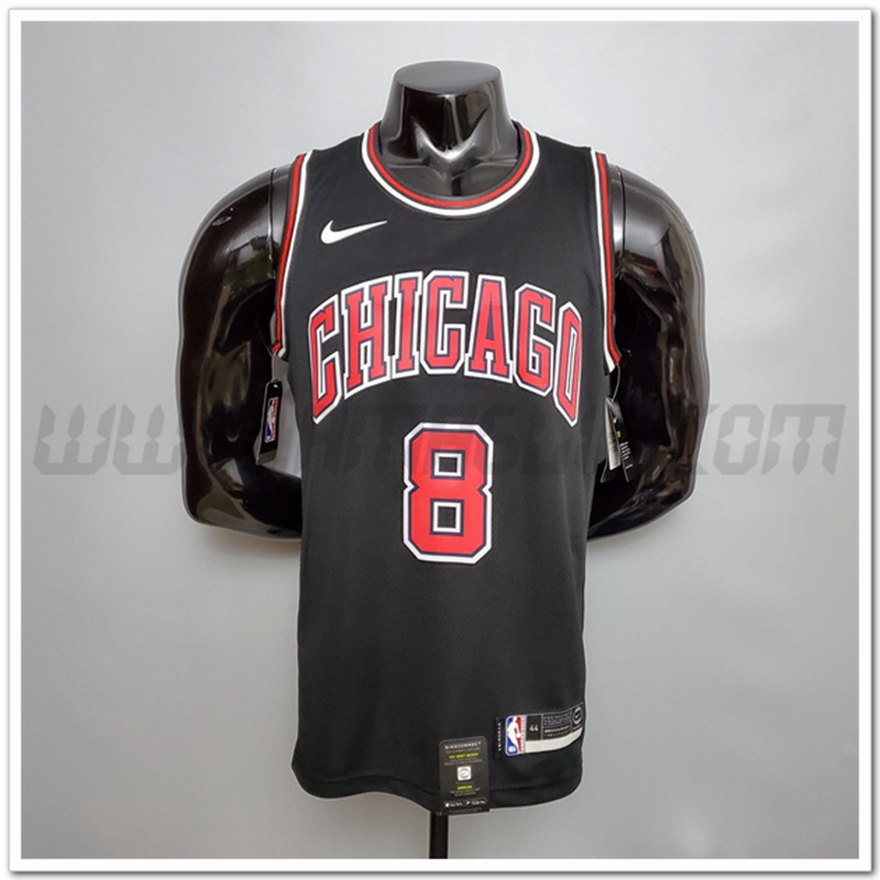 Maglia Chicago Bulls (Lavine #8) Nero