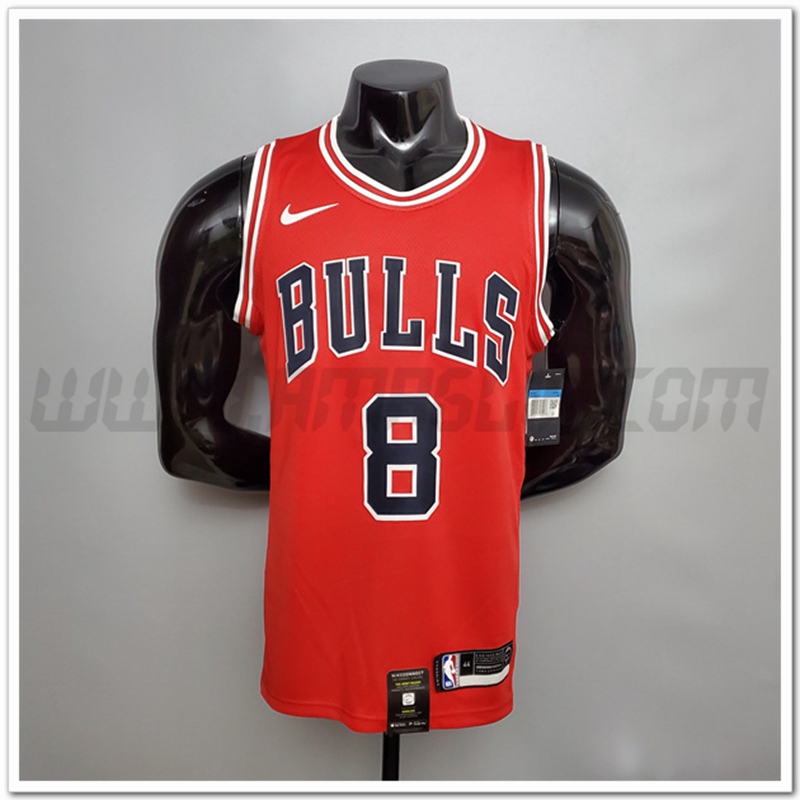 Maglia Chicago Bulls (Lavine #8) Rosso