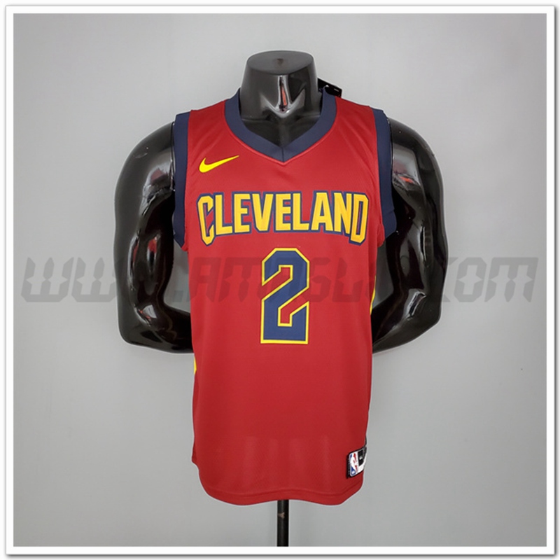 Maglia Cleveland Cavaliers (Irving #2) 2017 Vin Rosso